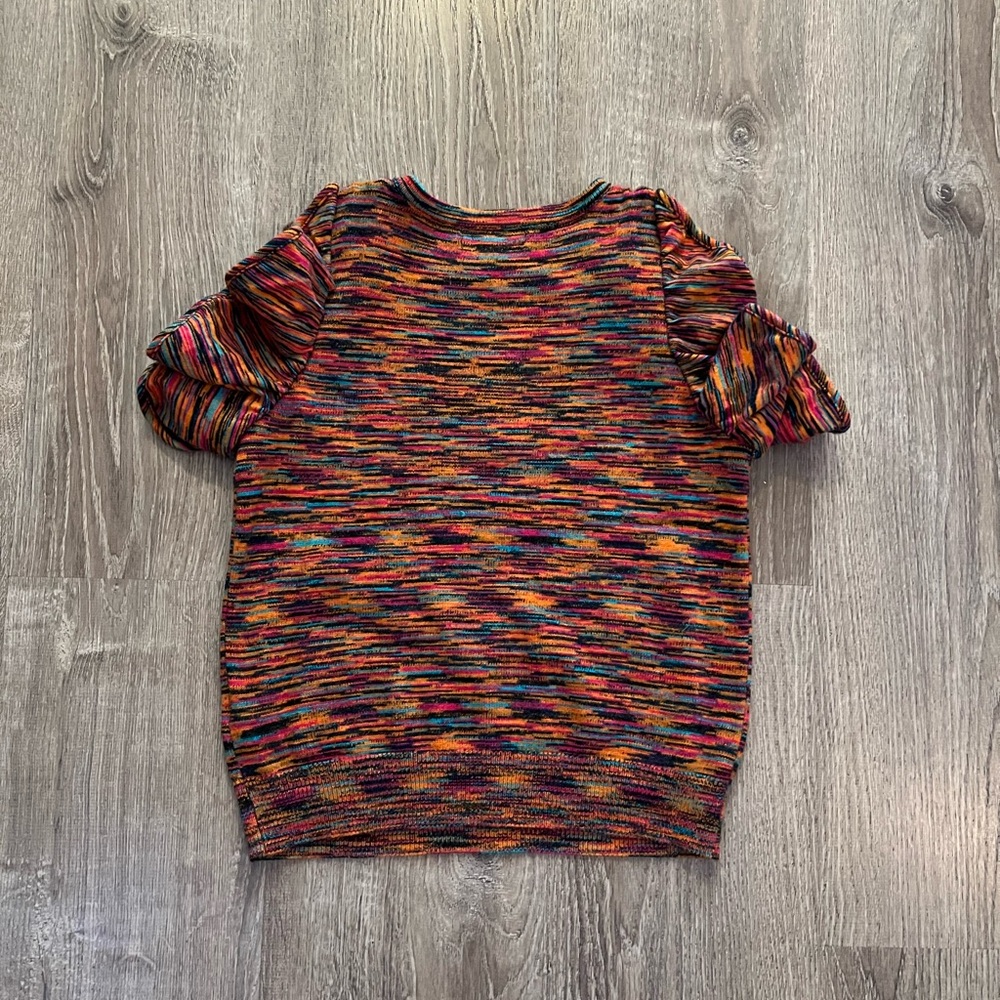 Anthropologie by Anthropologie Ruby Flutter Sleeve Top - Picture 4 of 7
